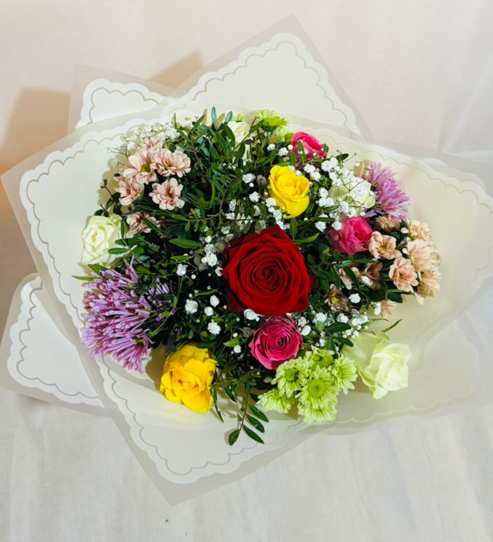 "Chromatic Burst" Bouquet