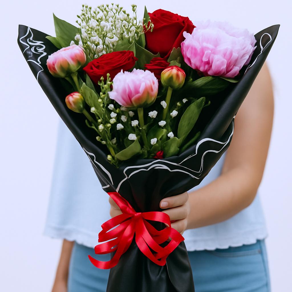 Velvet Noir Romance Bouquet