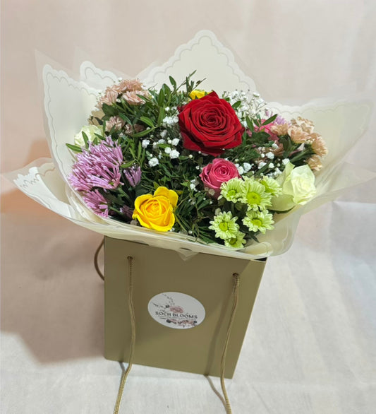 "Chromatic Burst" Bouquet