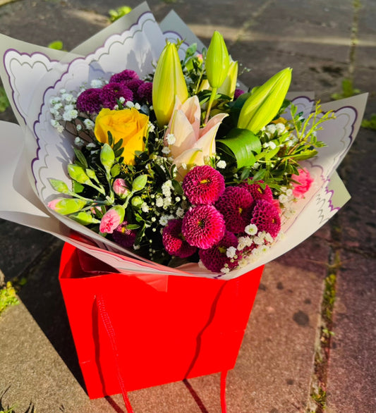 Rainbow Radiance Bouquet