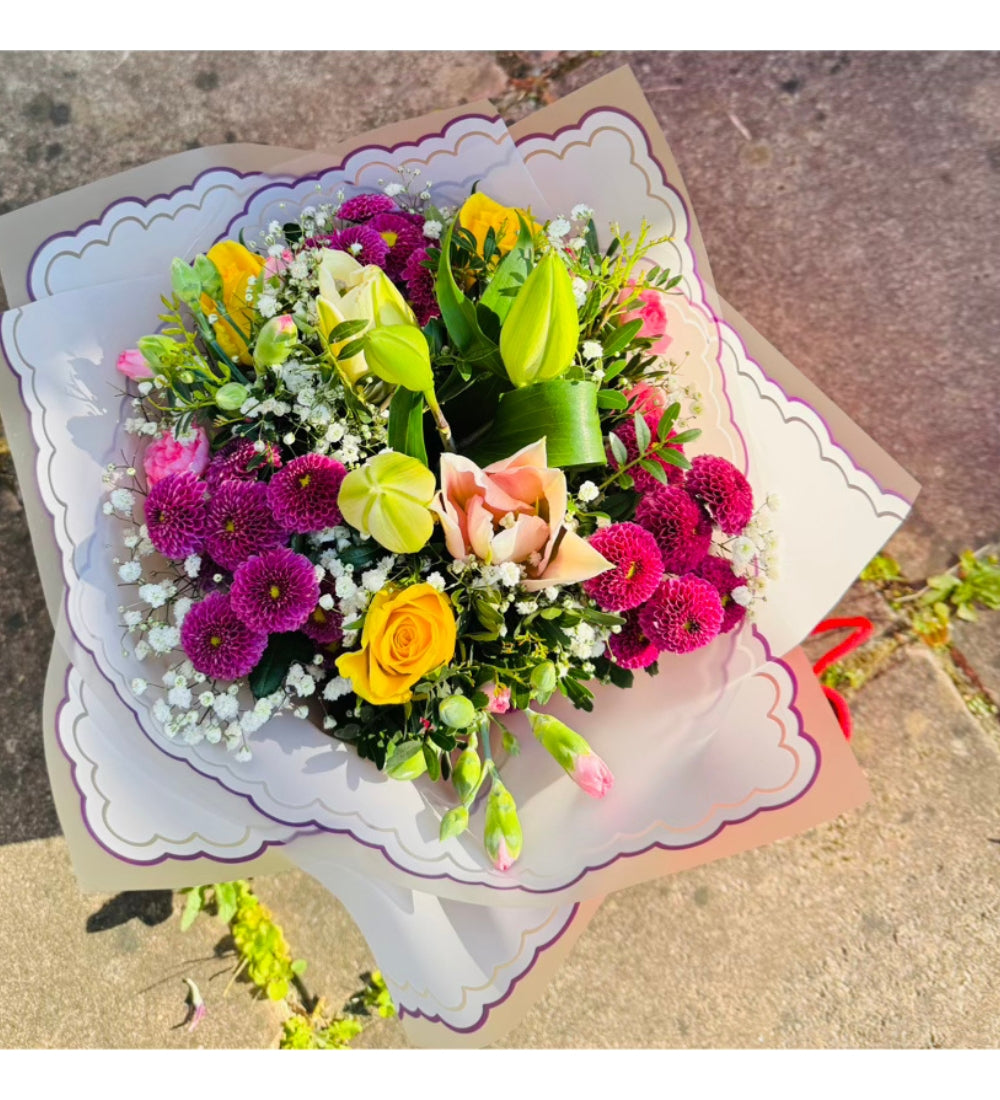 Rainbow Radiance Bouquet