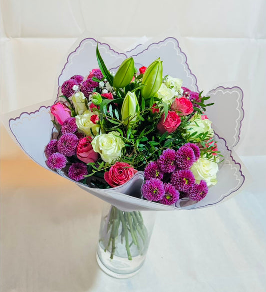 The 'Amethyst Bloom' Bouquet