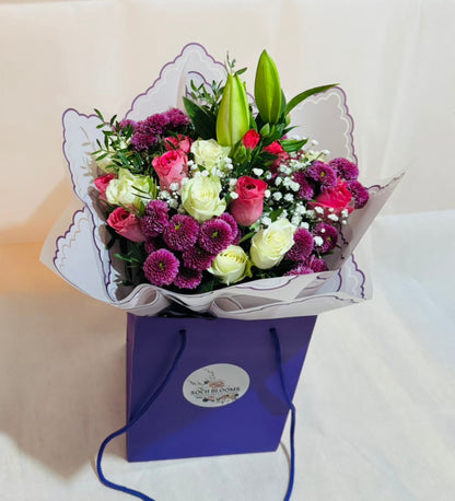 The 'Amethyst Bloom' Bouquet
