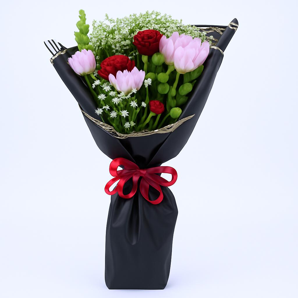 Velvet Noir Romance Bouquet