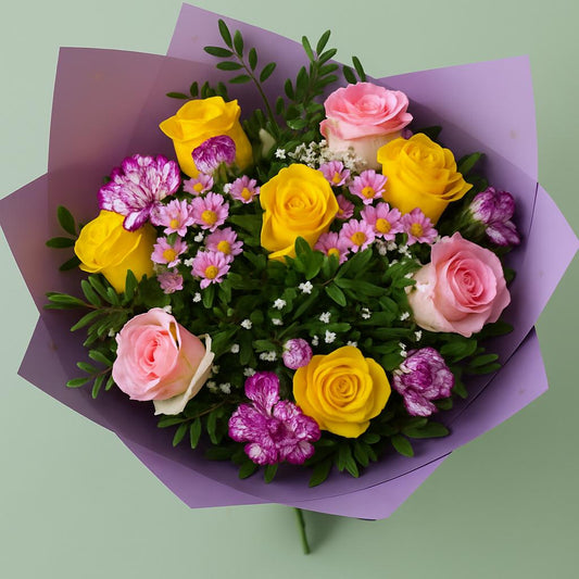 Sun-Kissed Blush Bouquet