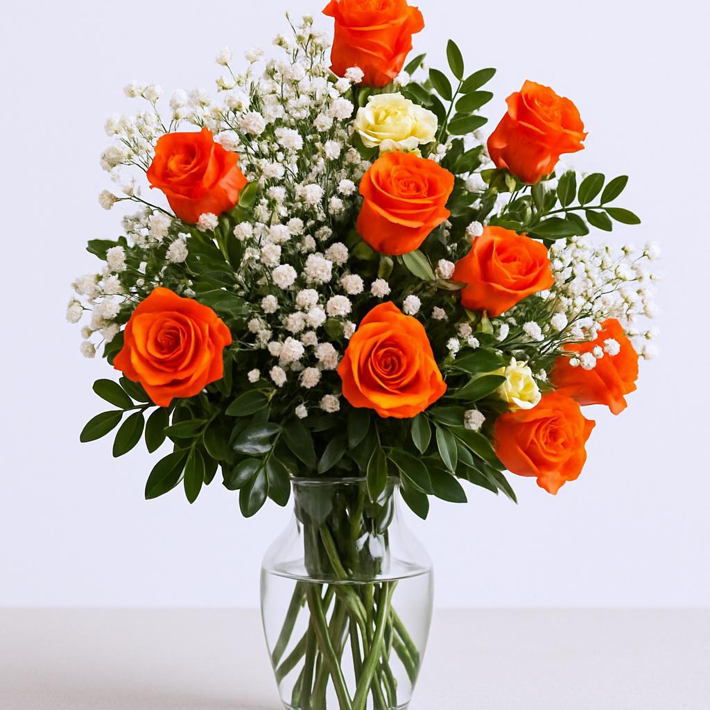 Radiant Flame Bouquet